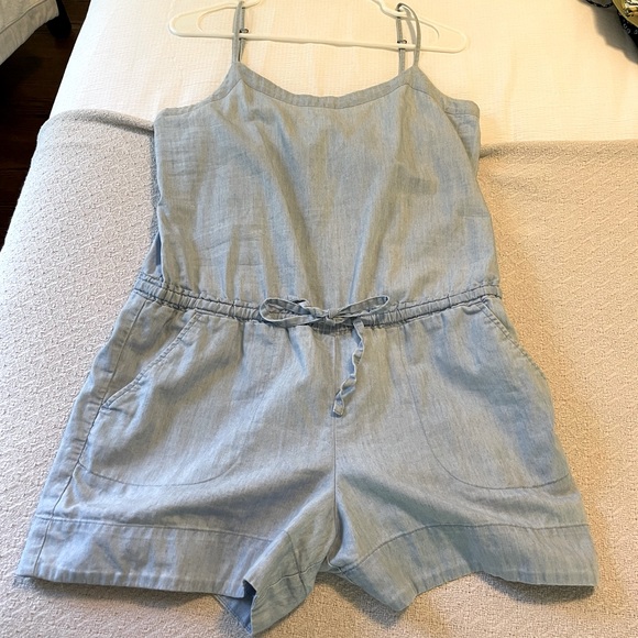 LOFT Pants - Ann Taylor LOFT Denim Romper